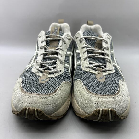 Asics 1090 V2 Running Shoes Men Size 9.5 Gray Tan Mesh Suede Comfort Sneakers main image 6